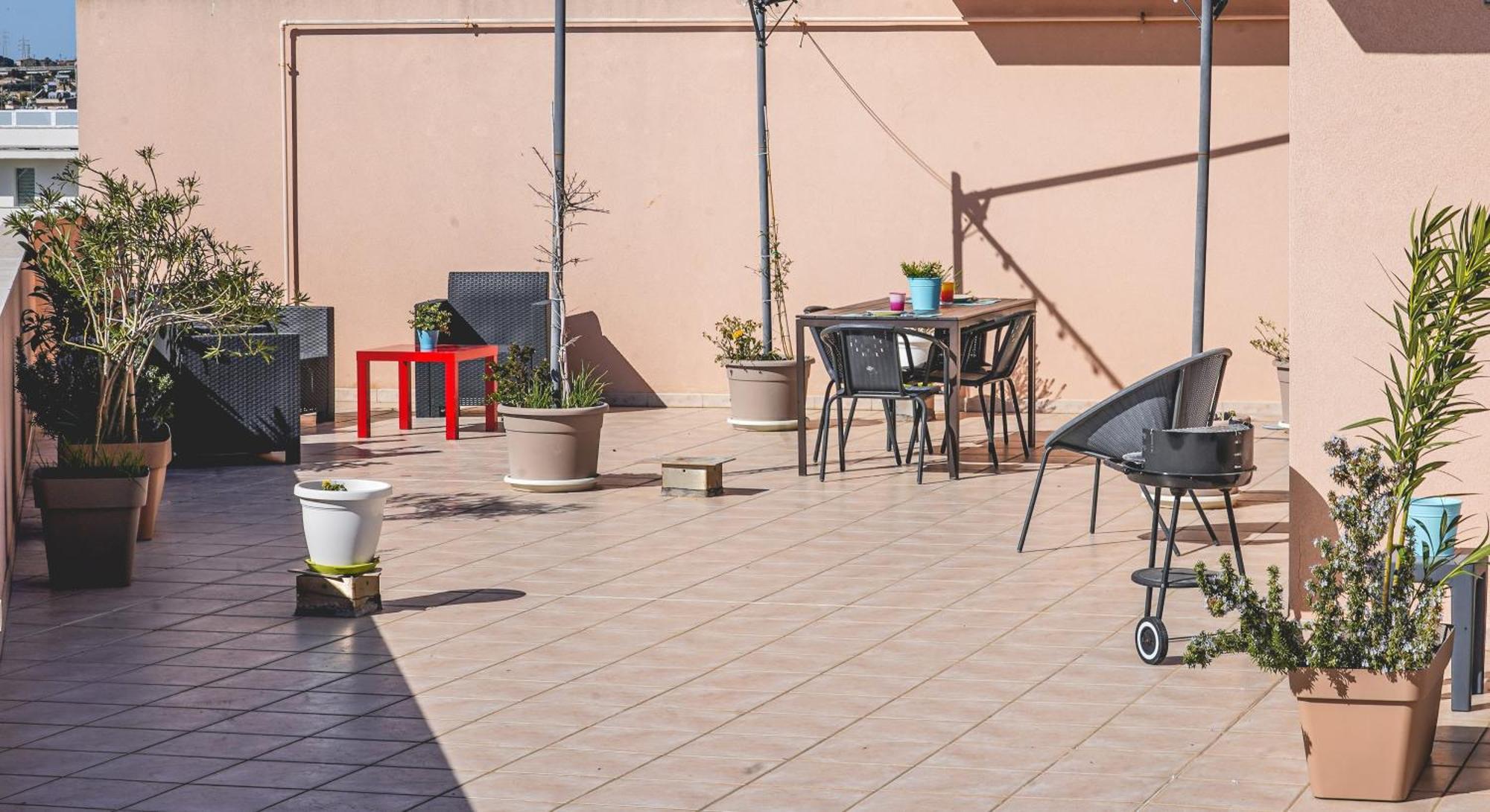 Apartamento Attico Terrazza Cielomare Seaview Pozzallo Exterior foto