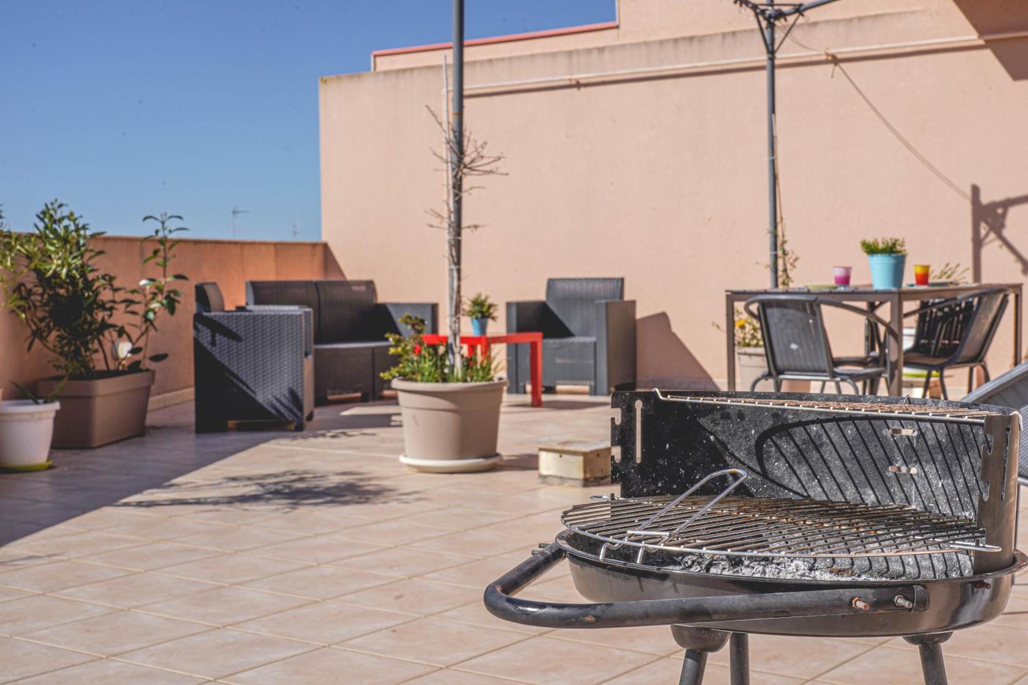 Apartamento Attico Terrazza Cielomare Seaview Pozzallo Exterior foto